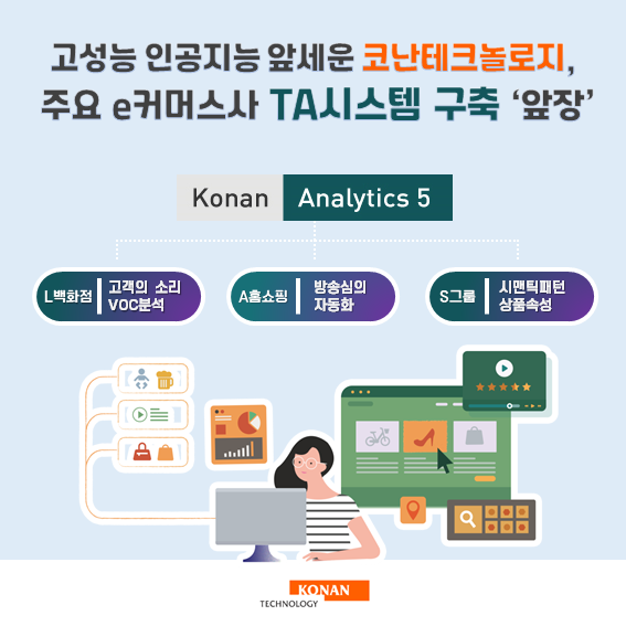 코난테크놀로지, 인공지능 날개 달고 이커머스 AX 선도