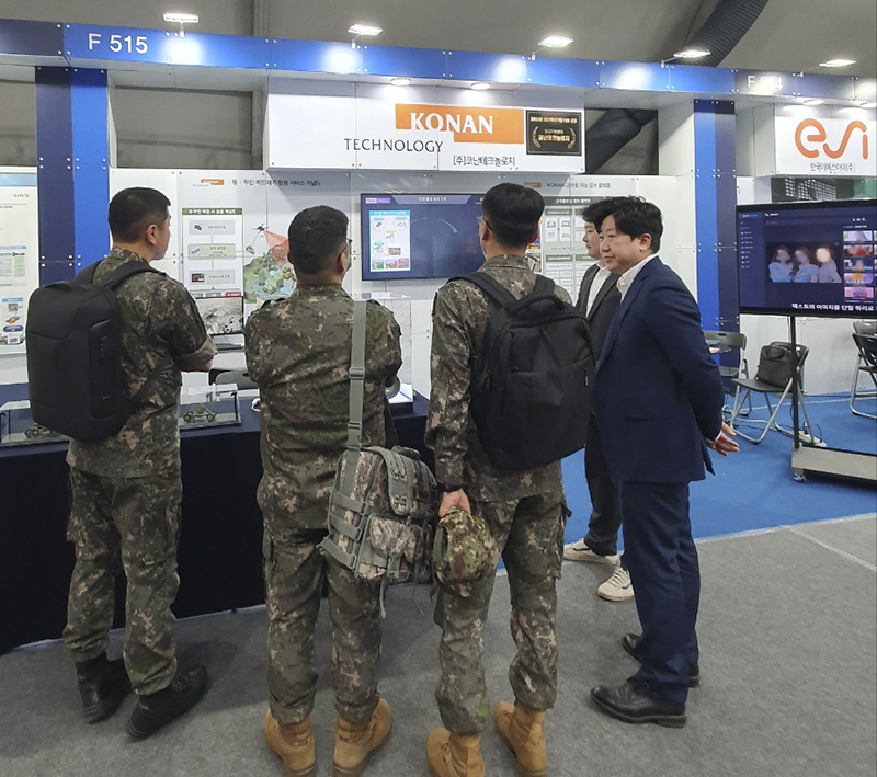 코난테크놀로지, DUPEX KOREA 2023서 군사용 지능형 플랫폼 선봬